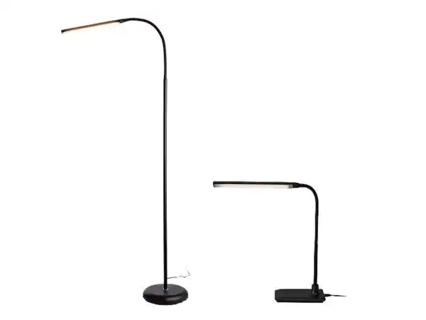 Bild 3 von LIVARNO® Flexible LED-Stehleuchte und Schreibtischleuchte im Set, dimmbar