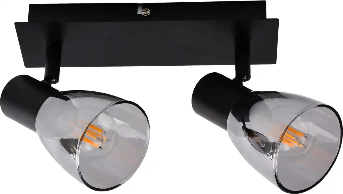 Bild 1 von Primaster LED-Deckenlampe 2er Spot Miami E14 20 x 12,5 cm schwarz