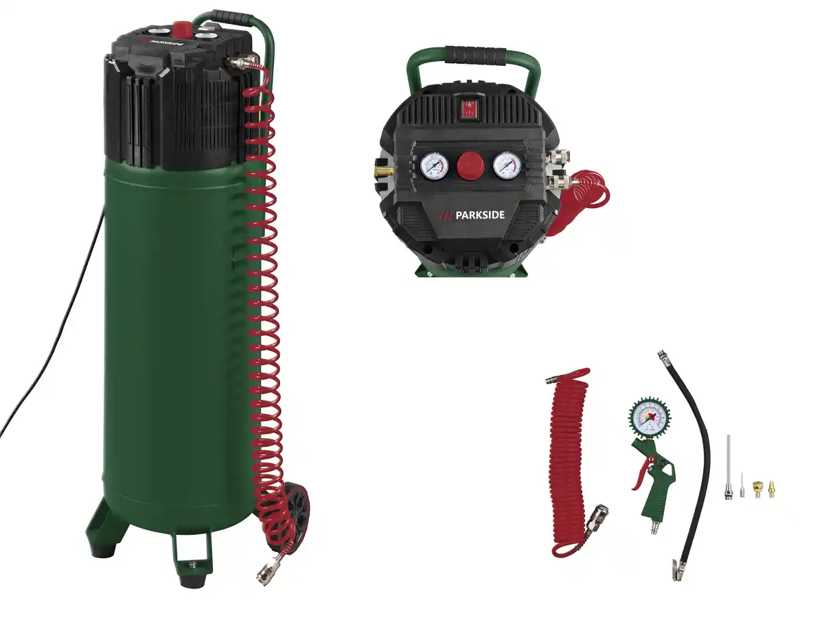 Bild 1 von PARKSIDE® Vertikaler Kompressor »PVKO 50 D4«