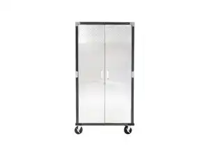 RIKTA ProLine Hochschrank mit Rollen, H 183 X B 91 X T 46cm, 250kg Belastung
