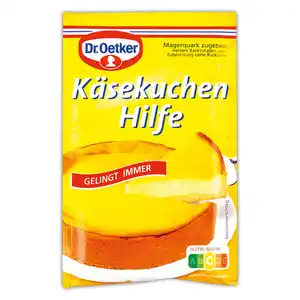 Dr. Oetker Käsekuchen Hilfe