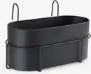 Bild 1 von Balkonkasten UGLE B23xL37xH22 schwarz
