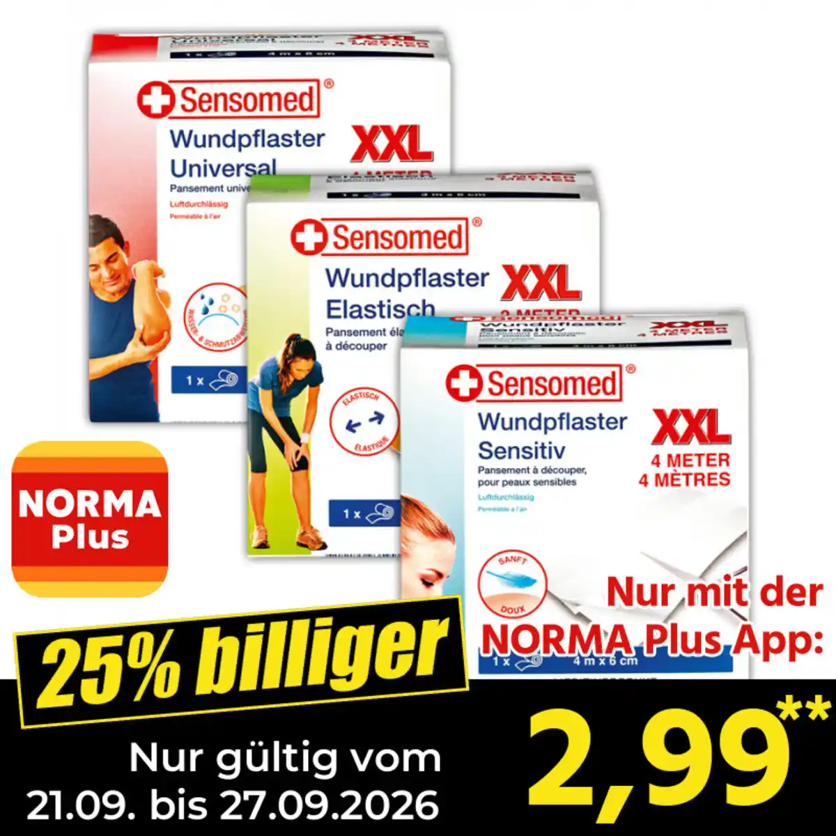 Bild 1 von Sensomed Pflasterrolle XXL