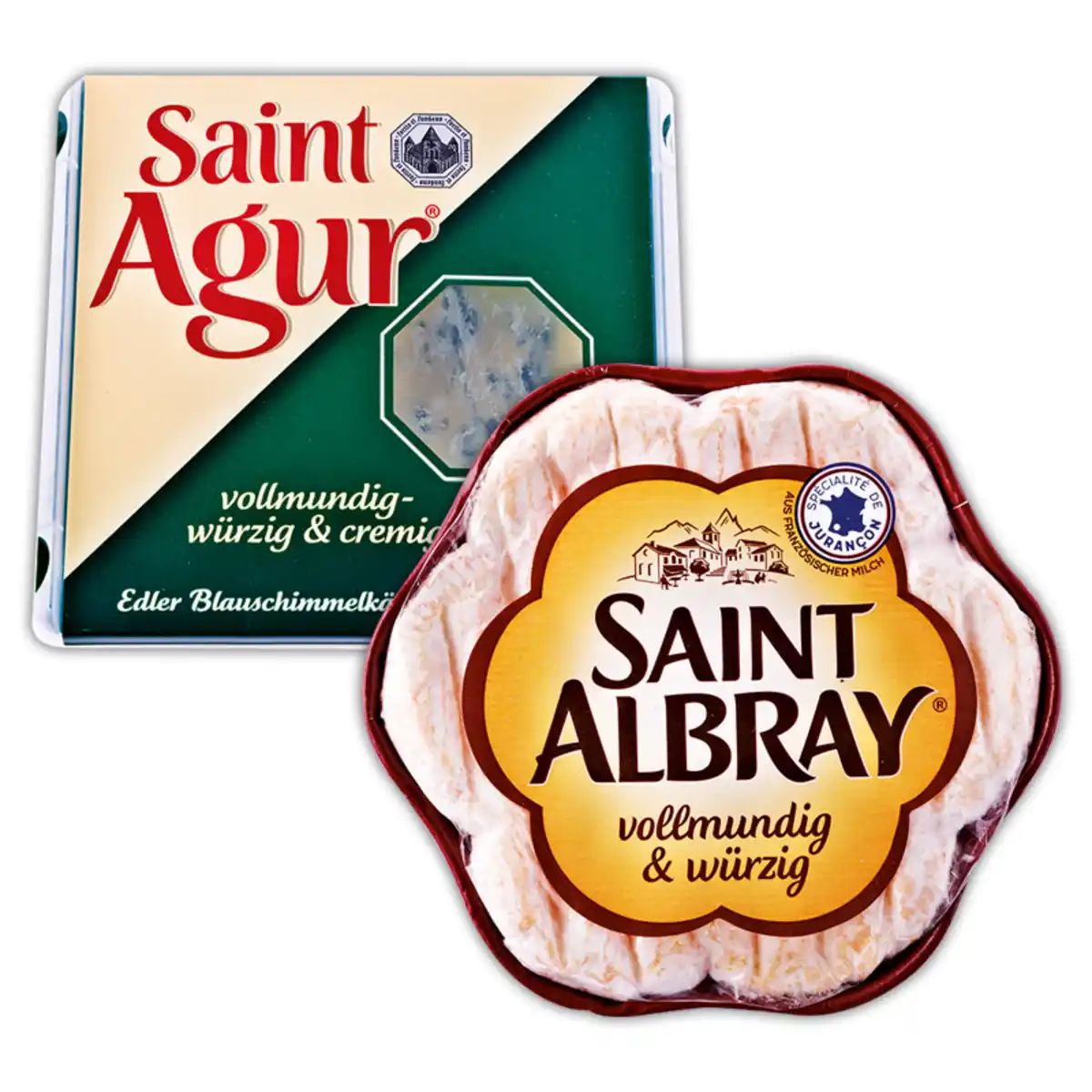Bild 1 von Saint Albray/Saint Agur Weichkäse