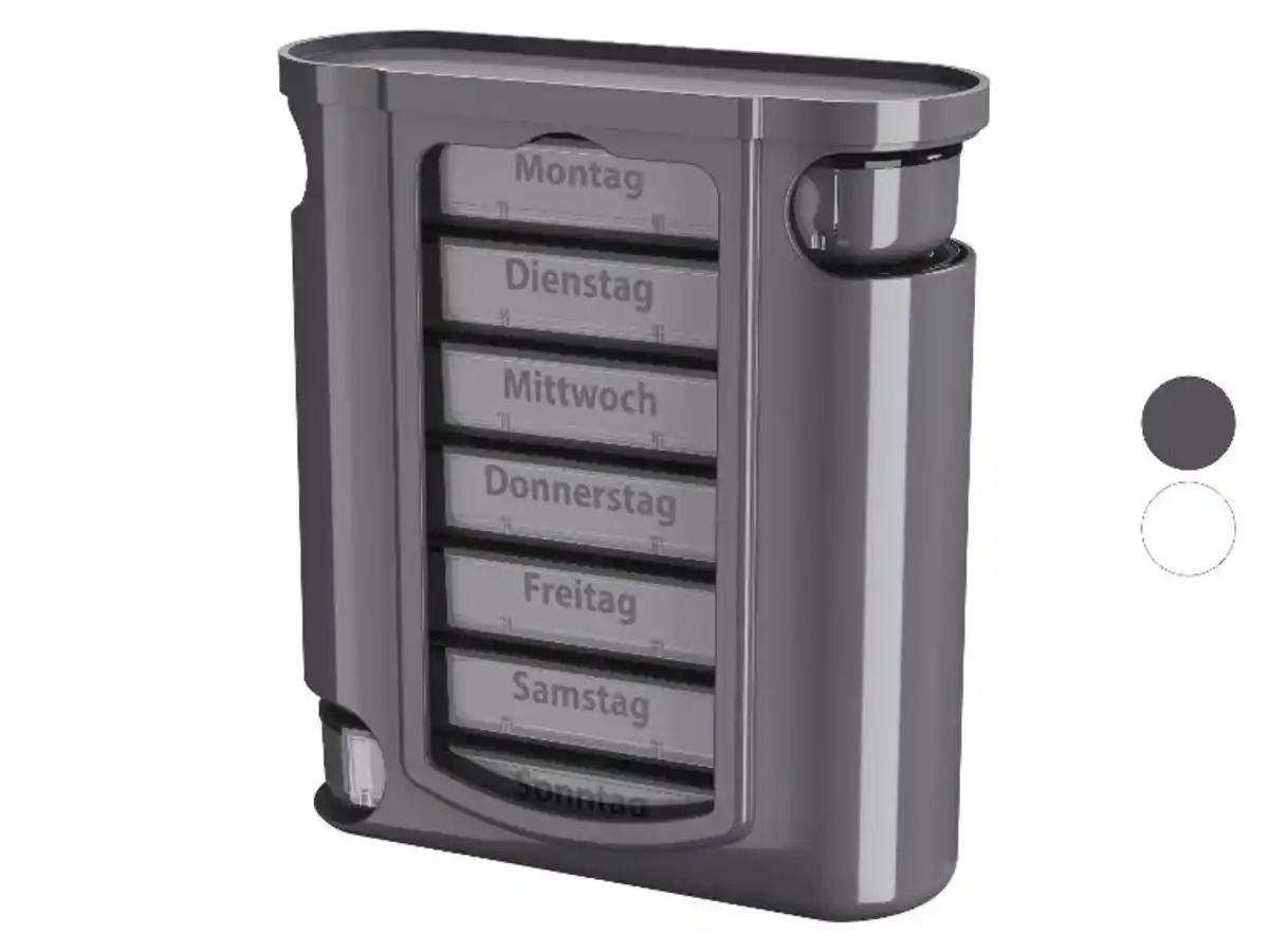 Bild 3 von SENSIPLAST® Tablettenbox,  4 Einzelf