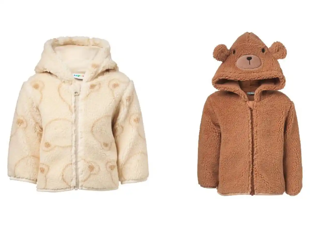 Bild 3 von LUPILU® Baby Teddyfell-Jacke