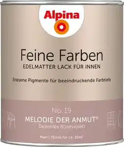 Alpina Feine Farben Lack No. 19 Melodie der Anmut - roséviolett 750 ml