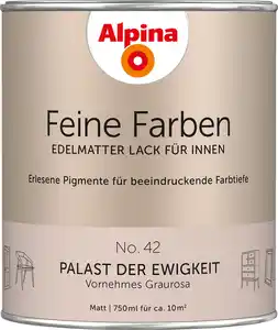 Alpina Feine Farben Lack No. 42 Palast der Ewigkeit - graurosa 750 ml