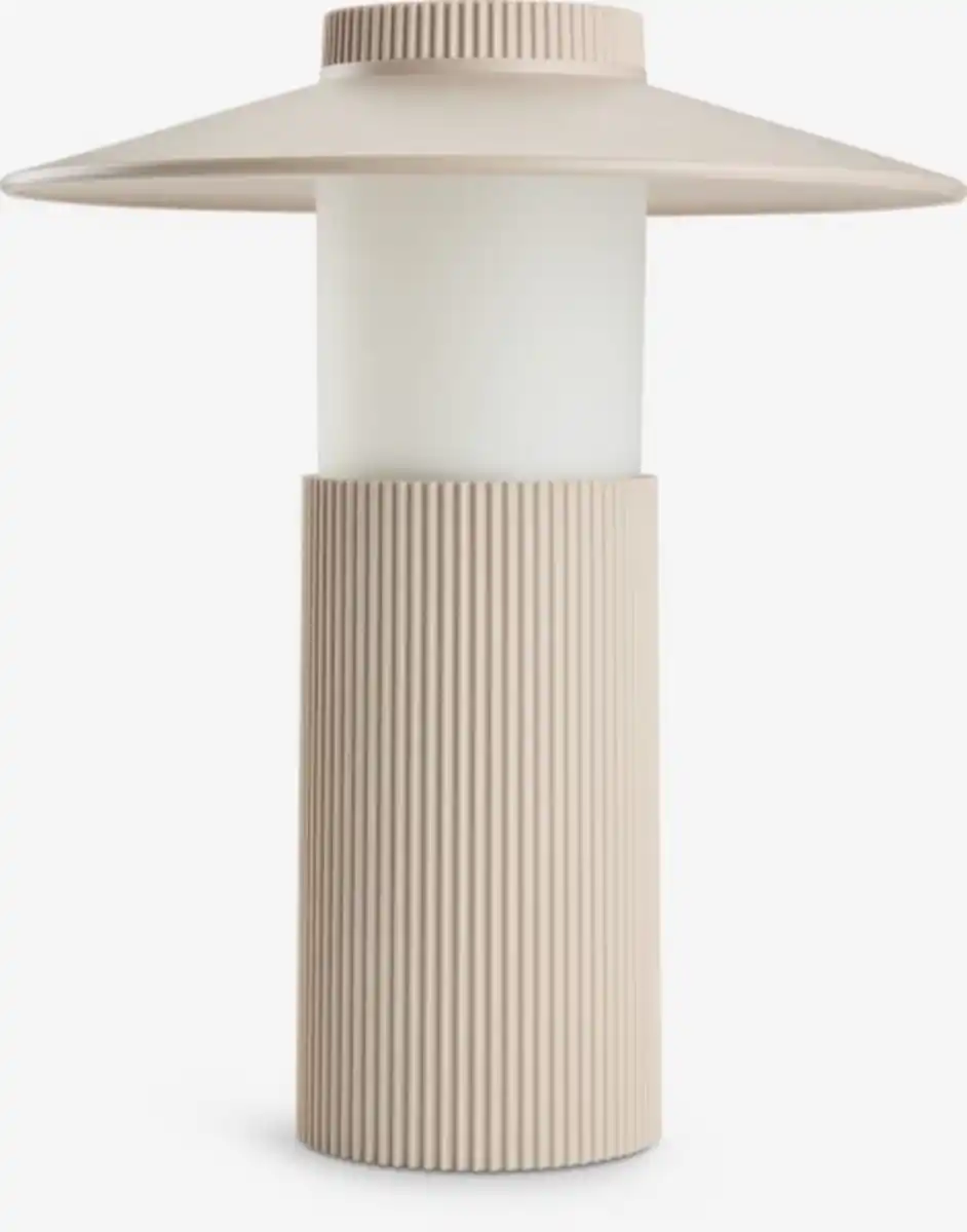 Bild 1 von Wiederaufladbare Tischlampe SVANE Ø21xH25cm sand