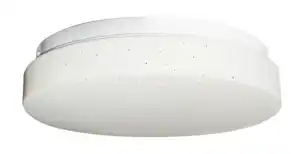 Primaster LED Deckenleuchte Boston mit Sternenhimmel 24 x 6 cm weiß