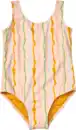 Bild 1 von PUSBLU Badeanzug mit Wellen-Muster, beige, Gr. 110/116, 1 St