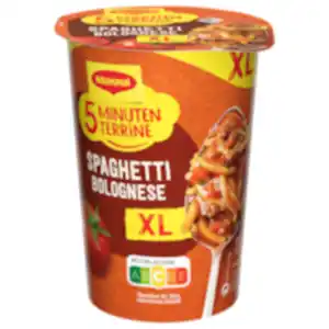 Maggi 5 Minuten Terrine XL Spaghetti Bolognese