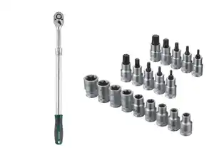 PARKSIDE® Teleskopratsche / Steckschlüssel-Set