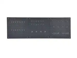 RIKTA ProLine Lochwand-Set 49 tlg., B 183 X T 1,3 X H 61cm""