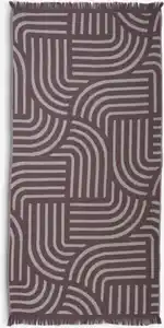 Strandtuch HASSELFORS 80x160 dusty grape