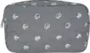 Bild 1 von Soapland Kosmetiktasche grau Herzen & Pailetten, 1 St