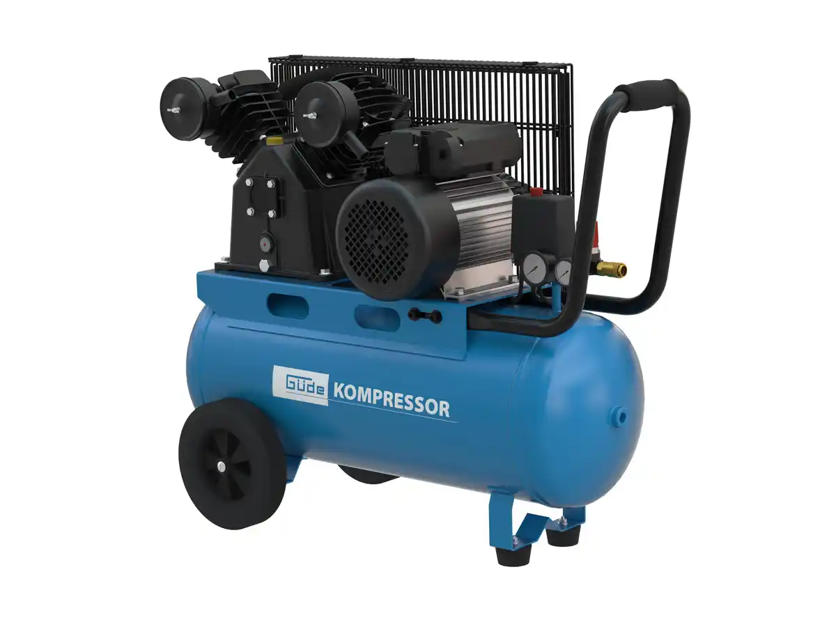 Bild 4 von GÜDE Kompressor »415/10/50«, 2-Zylinder-V-Aggregat