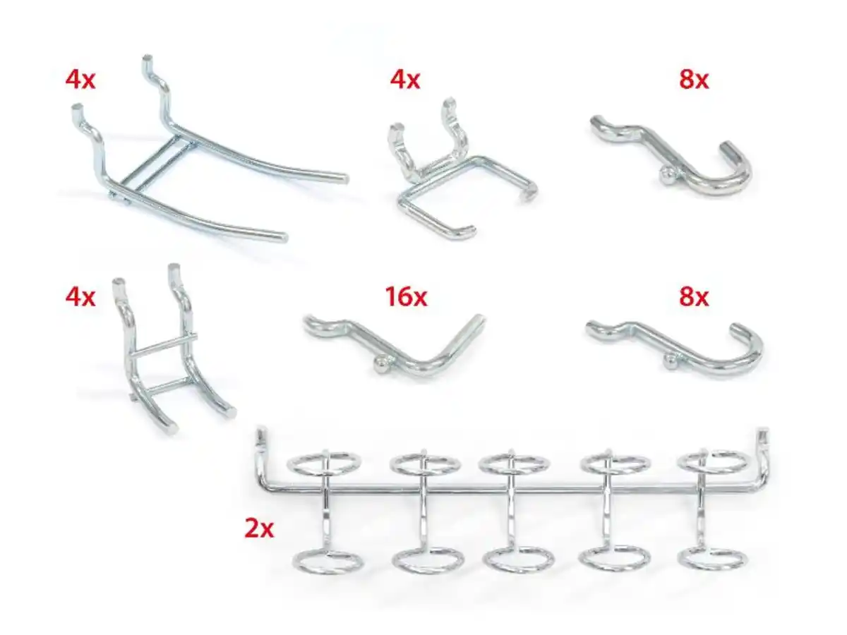 Bild 3 von RIKTA ProLine Lochwand-Set 49 tlg., B 183 X T 1,3 X H 61cm""