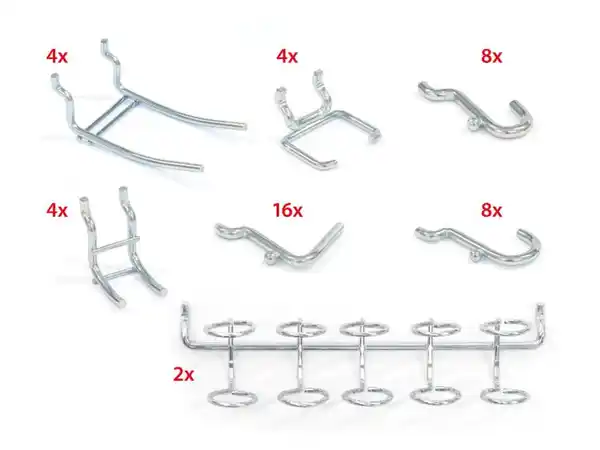 Bild 3 von RIKTA ProLine Lochwand-Set 49 tlg., B 183 X T 1,3 X H 61cm""