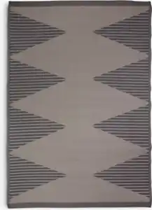 Teppich BROKKURT 160x230 d.sand/grau