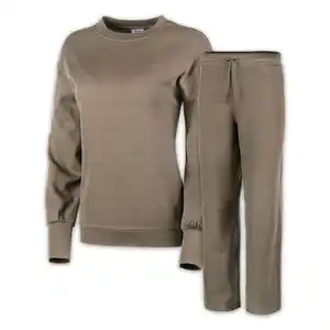 Jasminella Palazzohose oder -Pullover in Waffelpiqué