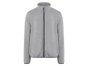 ESMARA MEN Herren Strickfleece-Jacke