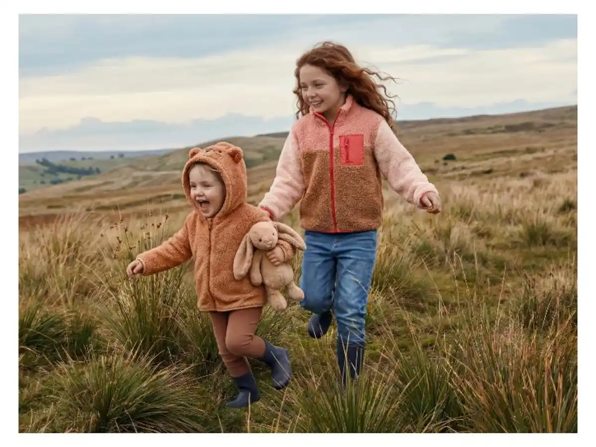 Bild 2 von LUPILU® Kinder Teddy-Fleecejacke
