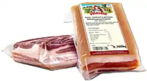 Schweinebauchspeck nass gesalzen.