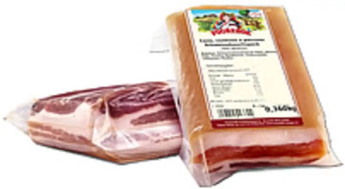 Bild 1 von Schweinebauchspeck nass gesalzen.