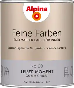 Alpina Feine Farben Lack No. 20 Leiser Moment - graulila 750 ml