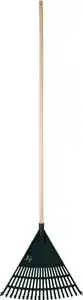 Primaster Laubrechen 20 Zinken inkl. Stiel 120 cm grün