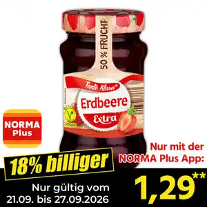 Tante Klara Erdbeer Konfitüre Extra
