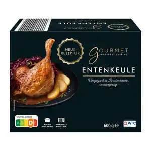GOURMET FINEST CUISINE Entenkeule mit Sauce