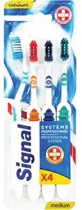 Signal Zahnbürste 4er Pack