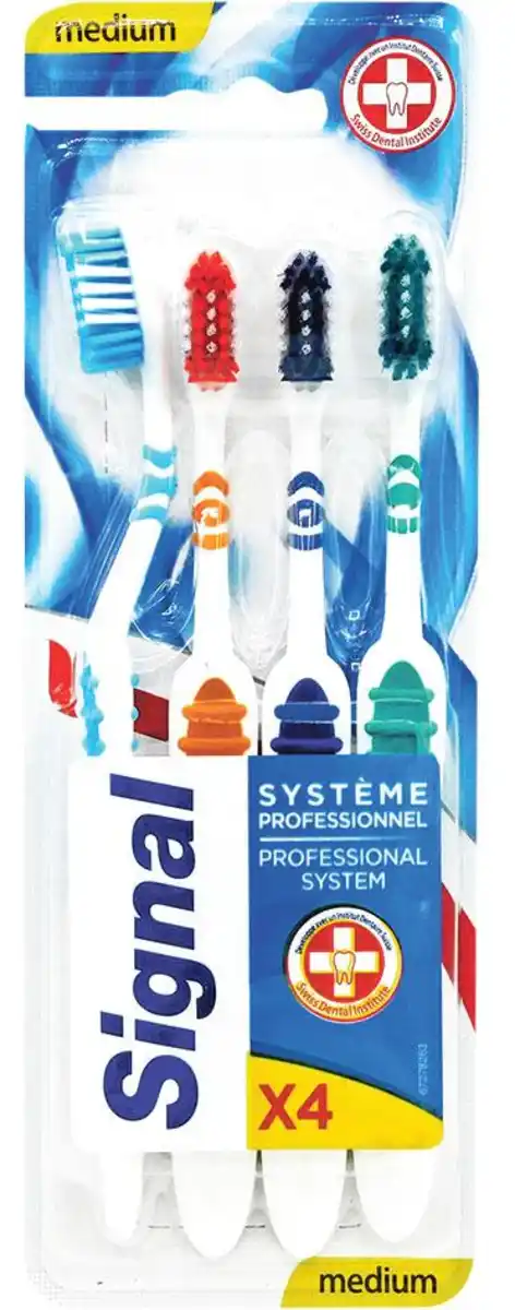 Bild 1 von Signal Zahnbürste 4er Pack