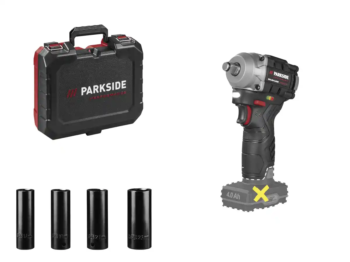 Bild 1 von PARKSIDE PERFORMANCE® 12 V Akku-Drehschlagschrauber »PPDSSA 12 A1« ohne Akku – ohne Ladegerät""