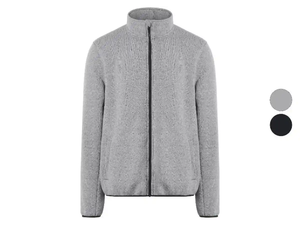 Bild 3 von ESMARA MEN Herren Strickfleece-Jacke