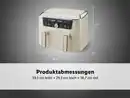 Bild 2 von SILVERCREST® Doppelzonen-Heißluftfritteuse »SHFDDR 2600 C2«