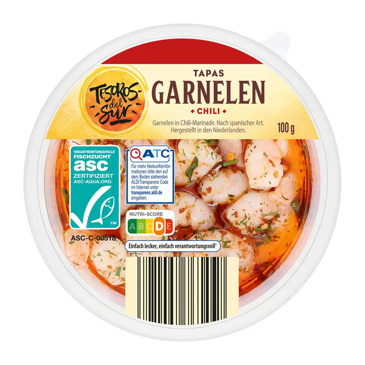 Bild 2 von TESOROS DEL SUR Tapas-Garnelen