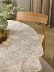 Tischdecke HVITMAURE Ø160 mehrfarbig