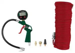 PARKSIDE® Digitaler Reifenfüller »PDLD 10 C2«, inkl. Druckluft-Spiralschlauch 10 m""