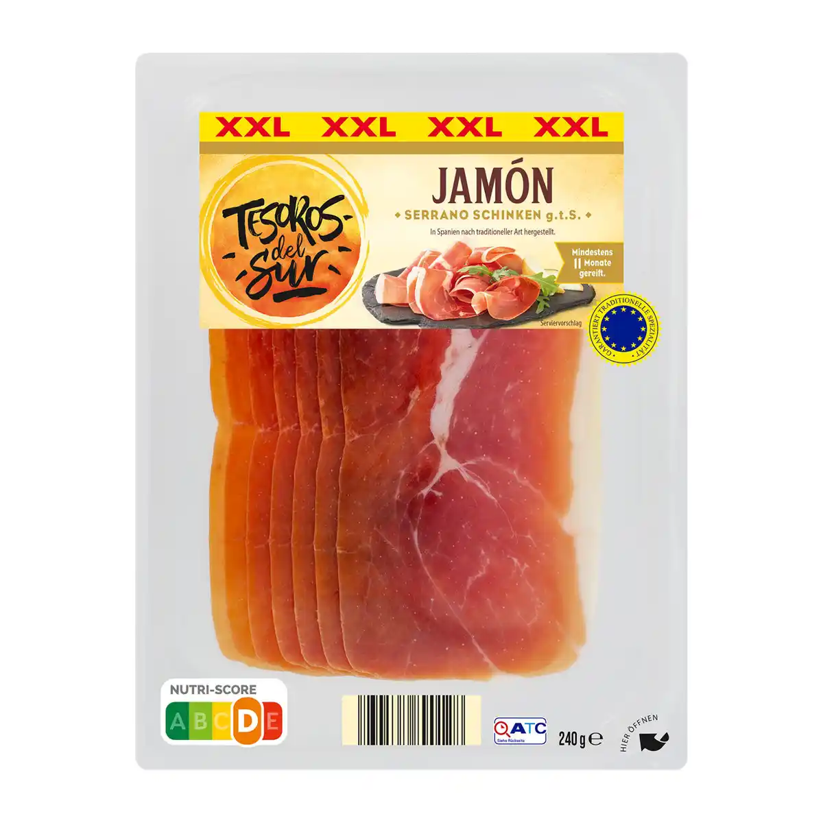 Bild 1 von TESOROS DEL SUR Jamón Serrano XXL