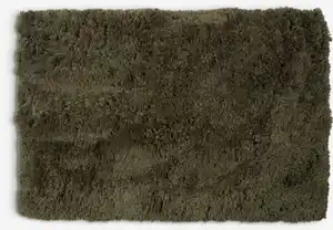 Badematte SANDVIKEN 60x90cm olivgrün Mikrofaser KRONBORG