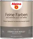 Bild 1 von Alpina Feine Farben Lack No. 01 Stärke der Berge - grau 750 ml
