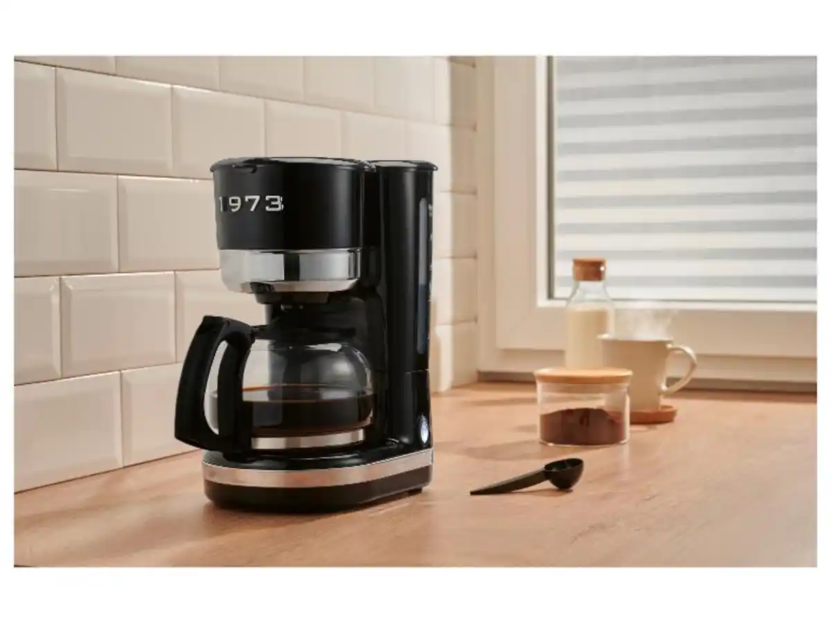 Bild 2 von SILVERCREST® Kaffeemaschine »Chrom Retro 1973 - SKMR 1080 B1«