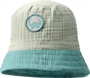 ALANA Hut aus Musselin mit Dino-Motiv, grün, Gr. 50/51, 1 St