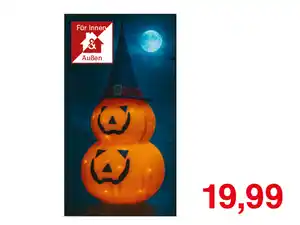 Faltbarer LED-Kürbis