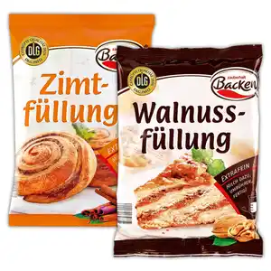 Zauberhaft Backen Walnuss-/ Zimt-/ Nuss-/ Mohn-/ Kokosfüllung