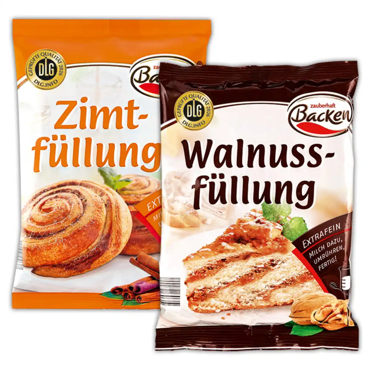 Bild 1 von Zauberhaft Backen Walnuss-/ Zimt-/ Nuss-/ Mohn-/ Kokosfüllung