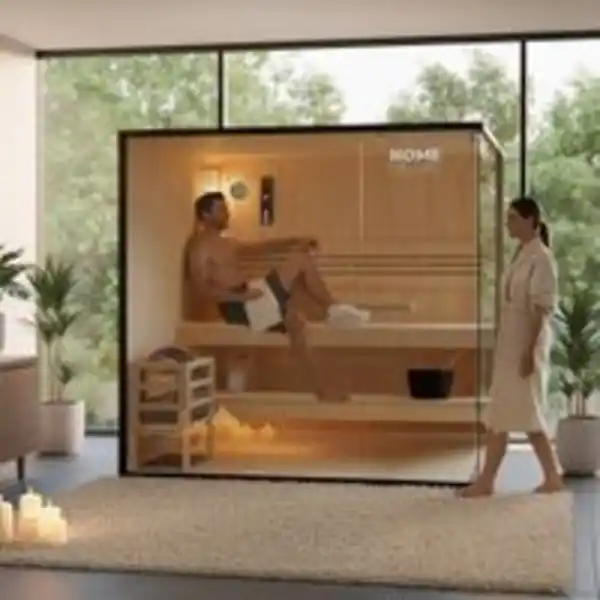 Bild 2 von Home Deluxe Traditionelle Sauna SHADOW - XL